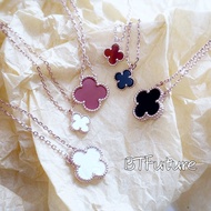 Agate Lucky Series Four-Leaf Clover Necklace Van Cleef VAC Necklace