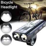 Bicycle Lights Headlights Night Riding Strong Light Waterproof 2-in-1 Lighting Flashlight L4h0