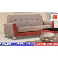 3 SEATER SOFA, CASA LEATHER, COLOR COULD CHOOSE, SAME PRICE RM 1,949 35% Off