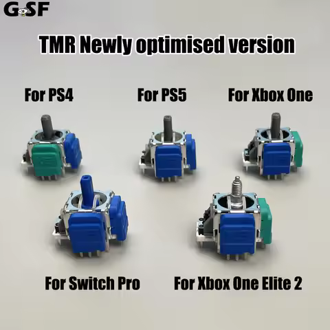 TMR Electromagnetic Joystick For PS5 PS4 Xbox One Elite 2 NS Controller Hall Effect Stick Tunnel Mag
