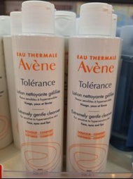 Avene Extremely gentle cleanser  200ml（Face, eye, lips) Avène舒敏潔面乳

／洗面乳，for Sensitive to hypersensi