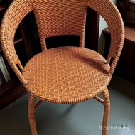 Table Chair Courtyard Heightened Outdoor Rattan Rattan Chair Chair Courtyard Table Chair Reinforced 