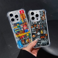 Trend Game Supers Mario Bros Cover For VIVO V40 Lite V30 V25 V23 V30 Pro V27 V29 V27E Y28 Y38 Y50 Ca