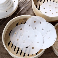 Popular household steamer liners, steaming paper for buns, disposable steamer paper, food-grade sili