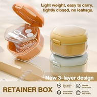 Retainer Box teeth storage denture container bekas simpan gigi retainer kotak simpan retainer case p