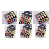 6pcs Standard size billiard ball set 2 1/4 inch for standard size billiard table /bola sa bilyaran