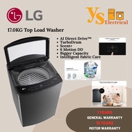 (KL/SEL/N.SEMBILAN) LG 17.0KG Top Load Washing Machine TV2517SV3B