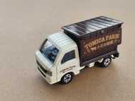 Xe mô hình Tomica - Xe Subaru Sambar Truck - Xe bán hàng Tomica Farm (tỉ lệ 1/55) mở được cửa hông r