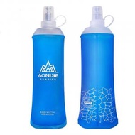 AONIJIE - SD19 戶外運動單車登山可摺疊軟水樽 450ml