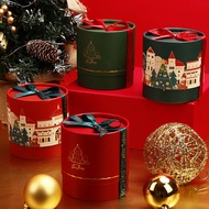 Christmas Apple Packaging Box Christmas Eve Round Christmas Gift Box Gift Packagings