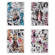 Demon slayer Wall Art Poster Demon slayer Canvas Art Prints Demon slayer Wall Decor Picture Demon sl