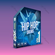 Epic Stock Media Iconic Hip Hop Drums Vol. 1 Included 166 Drums Hits Kicks Hats Snares and Bonus FX 
