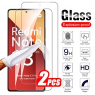 2Pcs Tempered Glass For Xiaomi Redmi Note 13 Pro  Protective Glass On Xiaomi Redmi Note 13 Pro Redmi Note 13  Screen Protector Safety Film