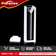 1ชิ้น Micro Quartz Cuvette พร้อมฝา (350ul)