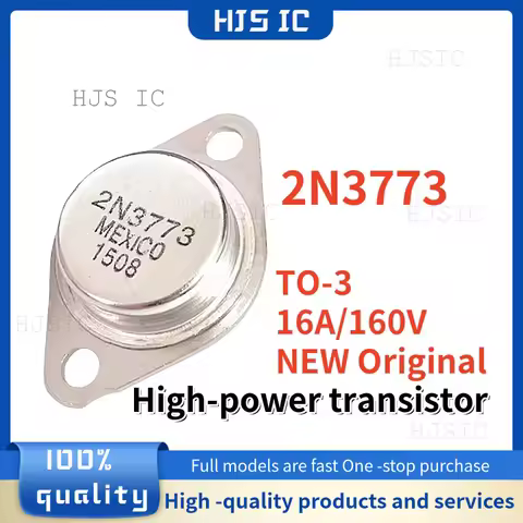5-10PCS NEW Original 2N3773 TO-3 16A/160V/150W For Power transistor Best Quality In Stock