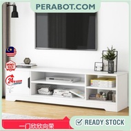 TV Cabinet 60 inch / Rak TV Kayu / Kabinet TV Kayu / Large TV Storage / Media Storage / Preston Harm