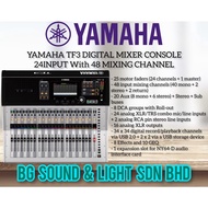 YAMAHA TF3 DIGITAL MIXER 24INPUT WITH 48 MIXING CHANNEL