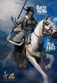 INFLAMES 1/12 三國虎將魂系列之常勝將軍趙子龍+ 照夜玉獅子套裝 (S/N IFT-051)
