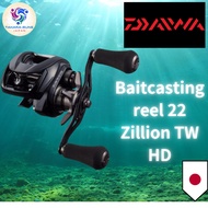 DAIWA Bait Reel 22 Zillion TW HD 1000H/1000HL/1000XH/1000XHL Right/Left Handle (2022 model)