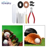 [vsrhkq] 16x Baseball Glove Relacing Kit Baseball Glove Care Kit Baseball Glove Repair Kit Lacing To
