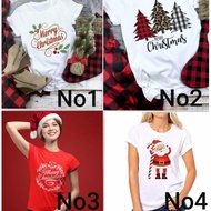 kaos natal MERRY CHRISTMAS/ baju natal anak dan dewasa.