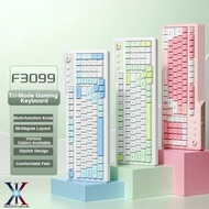 Just go for it with your eyes closed within 100 yuan AULA Tarantula F3099 three-mode keyboard