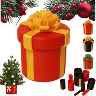 Annoying Gift Box - Upgraded Screw Puzzle That Fits US Dollar Bills (2.75” Tube), Includes a Reinfor