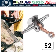 Crank shaft Kruk As Kol as Mesin Chainsaw Sinso Senso Mini Kecil 5200 5500 5800