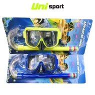 Grilong Advanced Swim Diving Goggles – Tempered Lenses, Wide Vision, Face-hugging