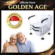 Toilet Safety Rails Frame Support Toilet bowl Elderly pregnant women bathroom safety toilet (toilet 