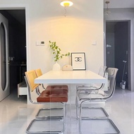 Acrylic Slate Dining Table Simple Modern Household Dining Table Creative Silent Style Designer Hangi