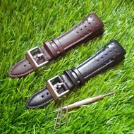 Seiko Sportura Watch Strap Curved Leather Strap 21mm Seiko Watch Strap