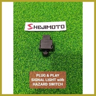 ☬ ▪ ✤ Hazard switch Honda Beat Fi, Click V1, Honda Airblade PLUG AND PLAY