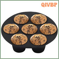 QIVBP 7 Cups Airfryer Silicone Muffin Pan Cupcake Mold for 3.5 to 5.8 L Air Fryer Accessories Non Stick Mini Cake Mould Bakeware Tool VMZIP
