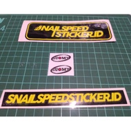 SUOMY 2s logo visor helmet Sticker
