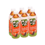 C2 black tea, peach flavored black tea, lemon c2 (lot of 6 bottles)
