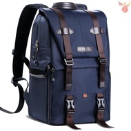 K&amp;F CONCEPT Multi-Functional Camera Bag Waterproof Camera Backpack Large Capacity Camera Travel Bag with 15.6 Inch Laptop Compartment Tripod Holder for Women Me Came-0306