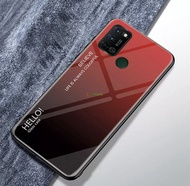 พร้อมส่งทันที Case Realme C17 เคสกระจกสองสี เคสเงาไล่สี ขอบนิ่ม TPU CASE เคส realme C17