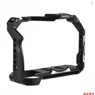 Andoer Camera Cage Aluminum Alloy Video Cage with Cold Shoe Mount Numerous 1/4 Inch Threads Replacem