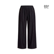 GSP BOY BOY Pants Soft denim Wide pants กางเกง ขายาว สีดำ DC3KBL