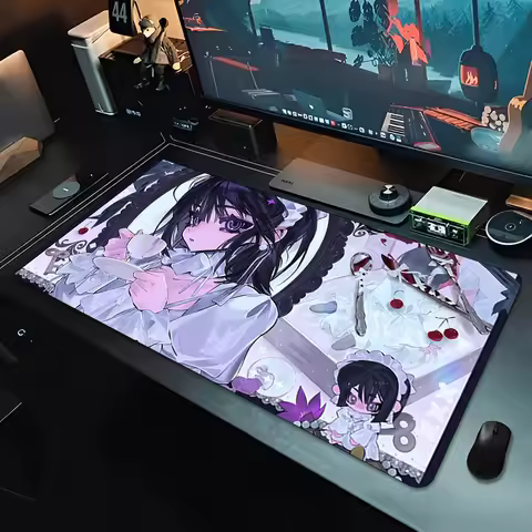 Alien Stage Mousepad Computer Game Mouse Pad Gaming Accessories Large Non-Slip Printing Deskmat Keyb