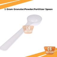 1 Gram Granular Powder Fertilizer Spoon Milk Powder Coffee Powder Spoon Seasoning Plastic Spoon