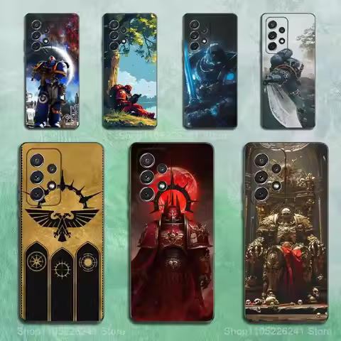 Cool W-WarhaMmer-ES-40K Game For Samsung S9,S10,S20,S10,S21,S25,S24,S23,Ultra,FE,Plus,Lite,Soft Sili