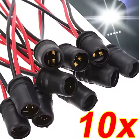 T10 W5W Car Wedge Light Bulb Socket Connector Holder Extension LED Lamp Bulb Base Holder Socket Wedg