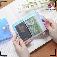 YRBWDYZDH Organizer Wallet Mini 20 Bits Credit Card Holder Transparent