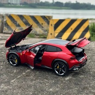 Ferrari Purosangue FUV Super Car Diecast display model 1/18 Bburago Premium edition collection MLE H