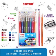Joyko Color Gel Pen SET 8 COLORS Joyko Art Color Pen/ GPC-309S - RAJA BIGBOX