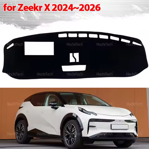 Car Dashboard Cover Dash Mat for Zeekr X 2024 2025 2026 MK2 Pad Sunshade Cushion Sunshield Nonslip A