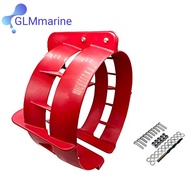 14 Inch Red Outboard Propeller Guard Boat Marine Prop Protector Engine 70HP To 100HP
