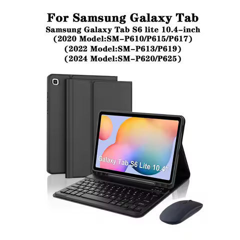 Tablet Case for Samsung Galaxy Tab S6 lite 10.4 lnch,Keyboard Cover for Galaxy Tab S6 lite 10.4" Cas